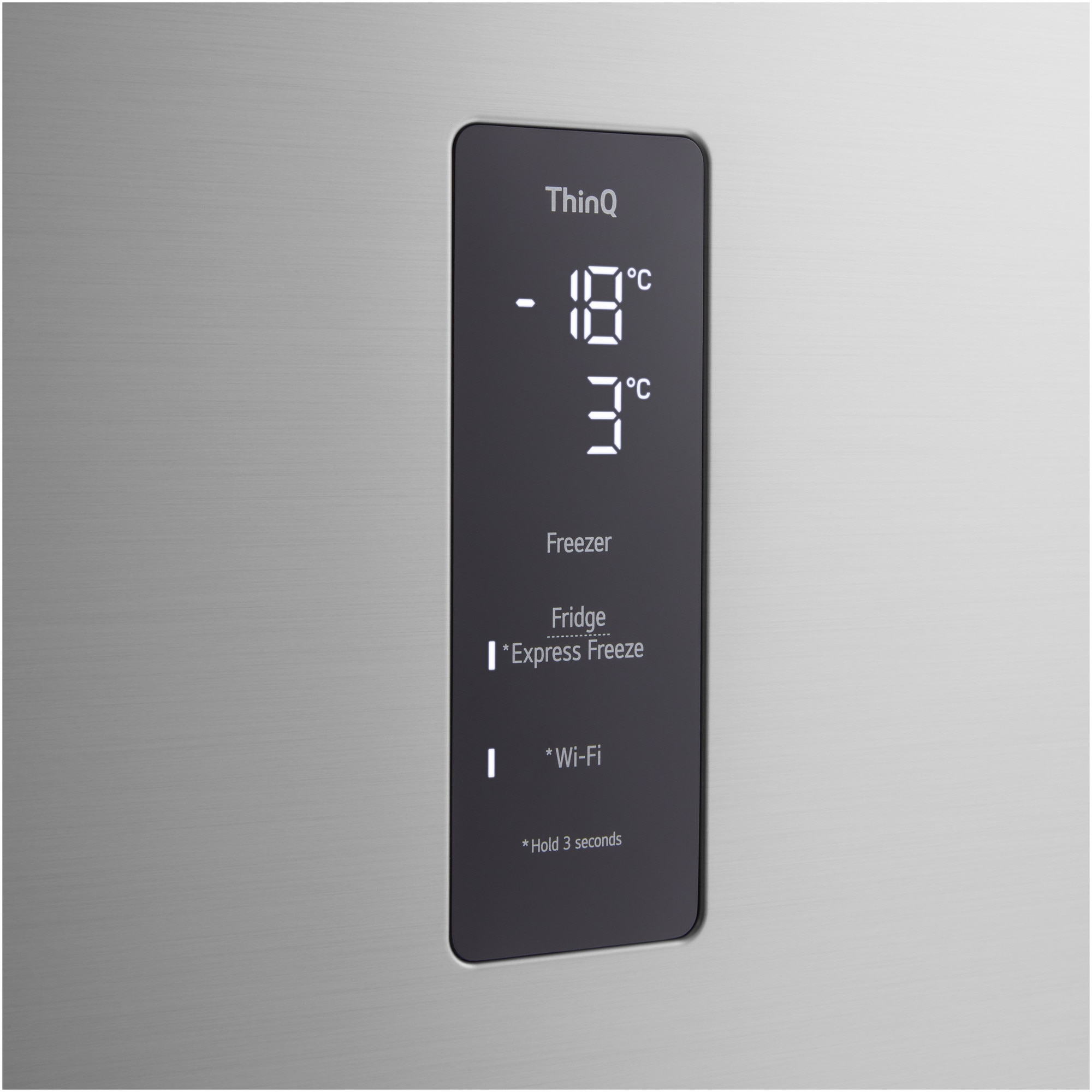Frigider cu doua usi GTFV61PYBQD,609 l,No Frost, Compresor Smart Inverter, WI-FI,Dozator apa, H 184 cm, Cls E, Argintiu