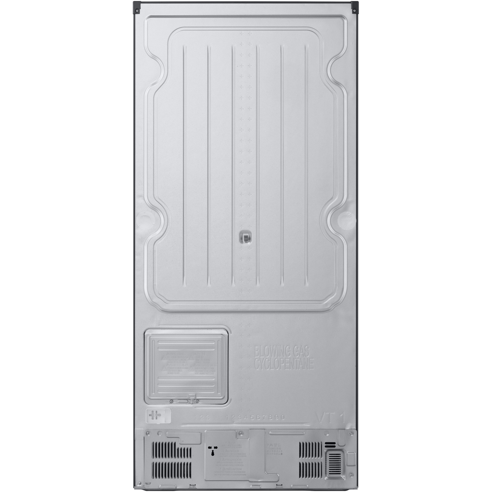 Frigider cu doua usi GTFV61PYBQD,609 l,No Frost, Compresor Smart Inverter, WI-FI,Dozator apa, H 184 cm, Cls E, Argintiu