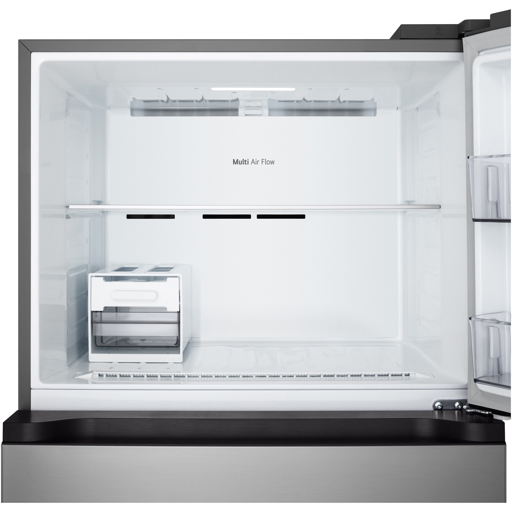 Frigider cu doua usi GTFV61PYBQD,609 l,No Frost, Compresor Smart Inverter, WI-FI,Dozator apa, H 184 cm, Cls E, Argintiu