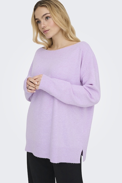 Only, Pulover lejer cu maneci cazute, Lila