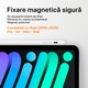 Stylus Pen Neez Pencil®️, pentru tableta iPad Apple 2018-2026, Alternativa Apple Pencil, Pen iPad, Pix cu Palm Rejection, Tilt, Magnetic, Fast Charge USB-C, Autonomie 12 ore, Fara Lag, Penite Anti-Zgarieturi, Aluminiu, Alb