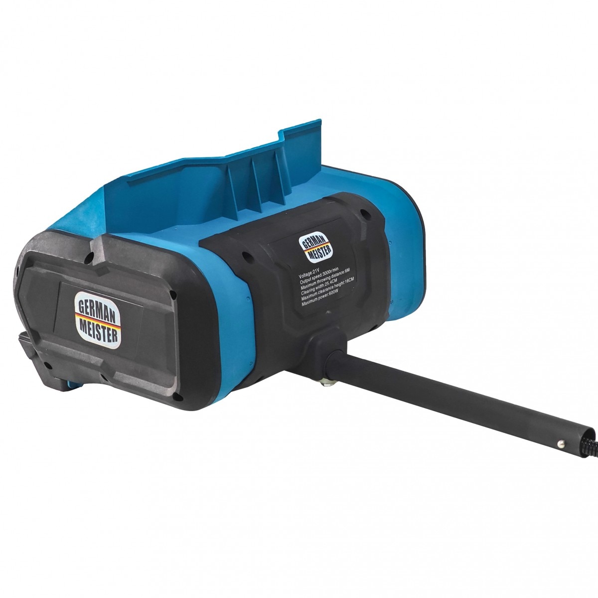 Freza de zapada cu acumulator, German Meister, latime 26 cm, 600 W
