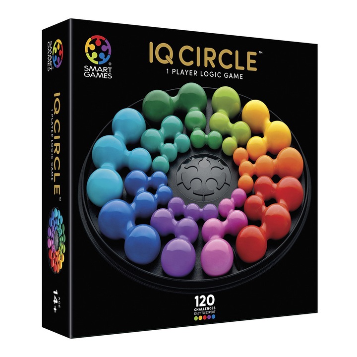 Joc Smart Games - IQ Deluxe, Circle, +14 ani, editie internationala