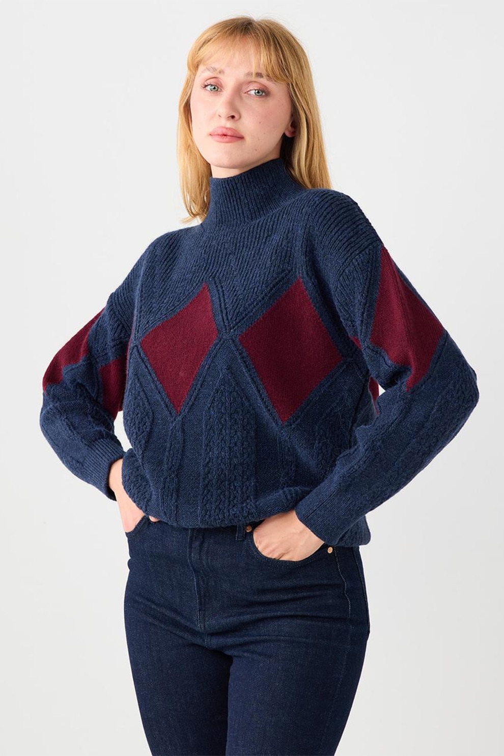 second layer ニットポロ SECOND/LAYER（セカンドレイヤー）の「＜SECOND LAYER＞ P/SWETAER