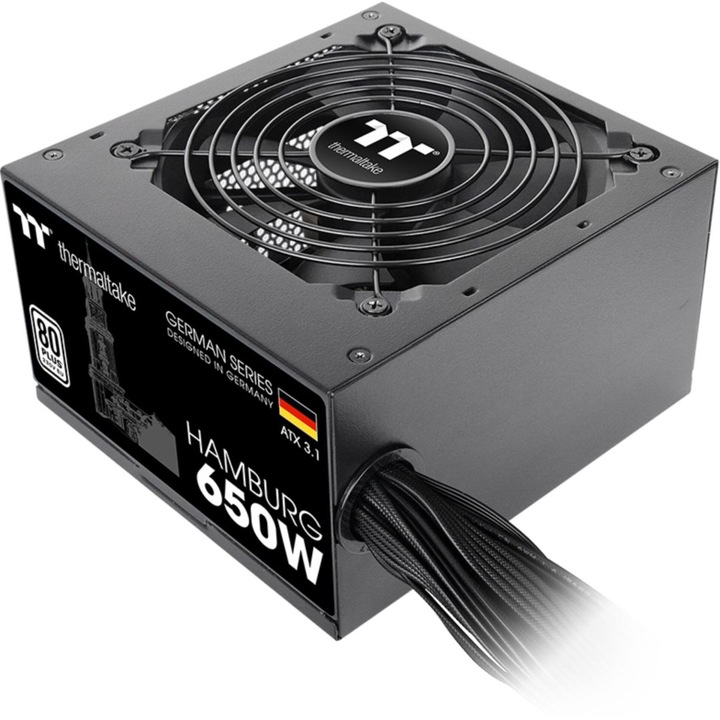Thermaltake 650W 80+ Hamburg, 280164, Tápegység