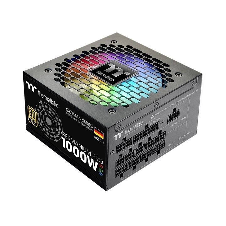 Sursa PC Thermaltake 1000W, 80+ Gold, RGB, 12cm, ATX 3.1