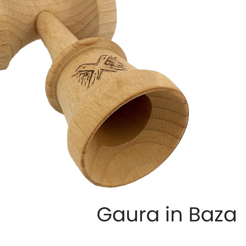 Kendama X, Christmas Edition, Big cup V2, Lemn, 18 cm, Rulment
