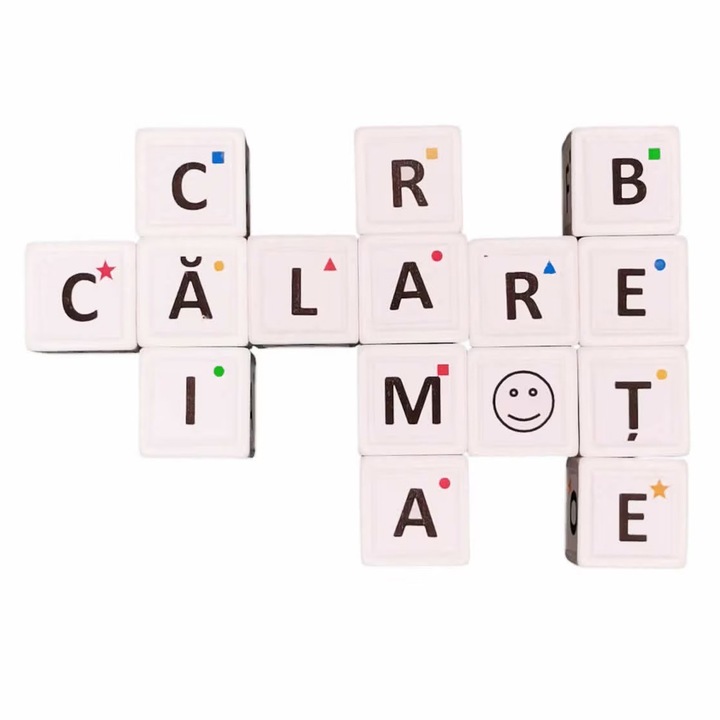 Joc educativ cu zaruri, Zalfabet