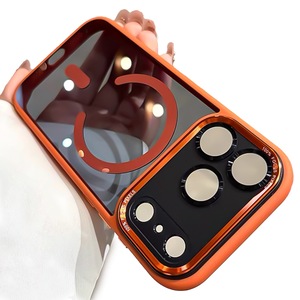 Husa telefon Rhode, set cu ruj, silicon, portocalie, pentru iPhone