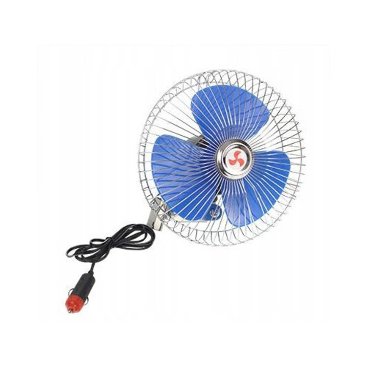 Ventilator Rotativ, Zychar, Albastru, Gmpfan203Mm24Vh, Metalic, Materiale Atent Selectate, Tensiune 24 V, Durabilitate Si Rezistenta Mare, Diametru 8 Inch, Putere 24 W, Calitate Inalta A Executiei