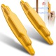 Magnet Neodim, Tressino, 2 piese, Magnetic puternic, Detectie precisa, Positionarea suruburilor, cuiilor, suruburilor metalice, compatibile cu toate structurile de pereti uscati, 14x1x2.5cm, Galben