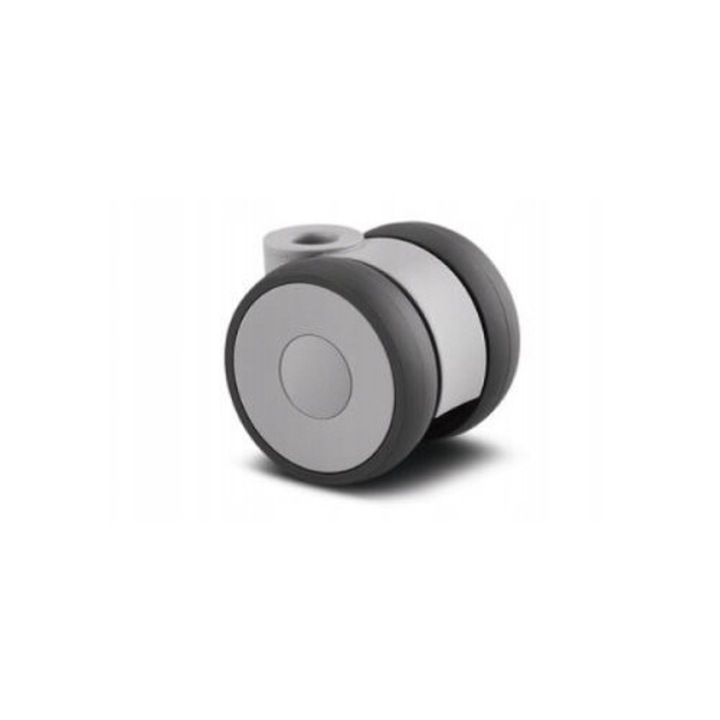 Roata mobilă pivotantă TENTE 50mm 50kg gri pentru mobilier