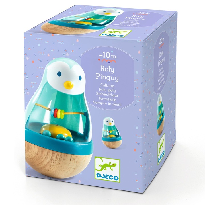 Djeco Roly Pingui baba játék