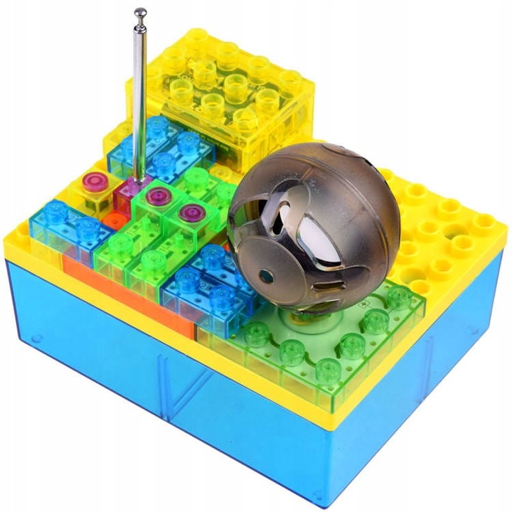 Set educativ Jokomisiada, construcție radio DIY, două modele, plastic, 8 ani+