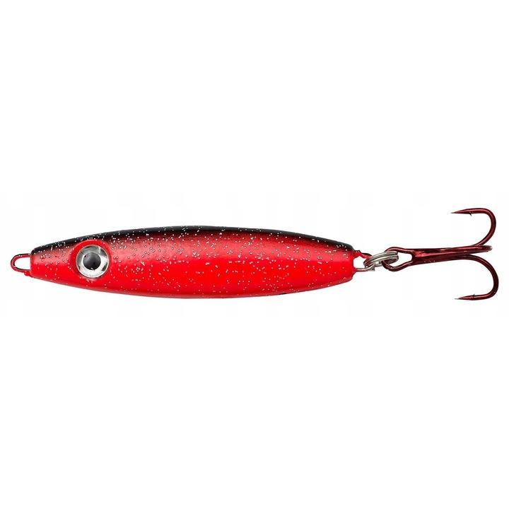 Momeală Kinetic Crazy Herring, 42g, red/black glitter, 1 bucată