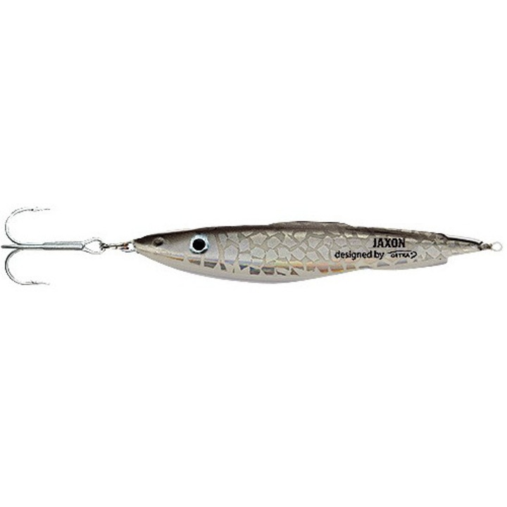 Pilker Jaxon Holo Select Getka Cod 200g, jig pentru pescuit marin, ancore Perma Steel, eficiență ridicată, multicolor