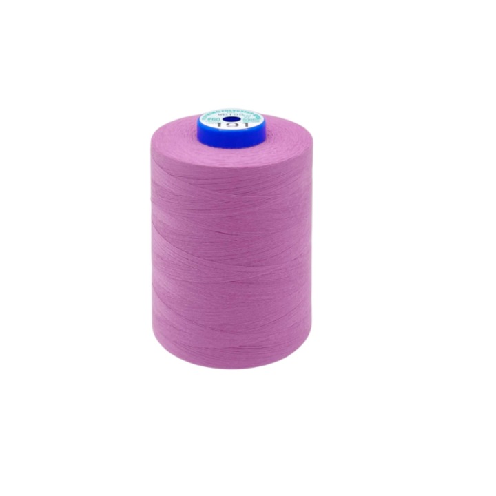 Ata de cusut FUJIX No.60 5000m, 100% poliester, elasticitate ridicată