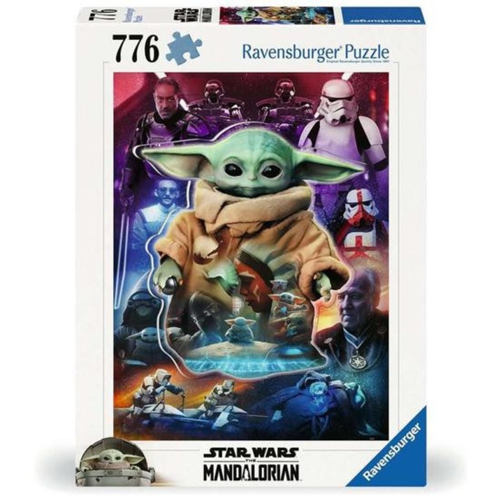 Ravensburger 776 db-os puzzle - Star Wars - A Mandalóri - Baby Yoda (12000831)