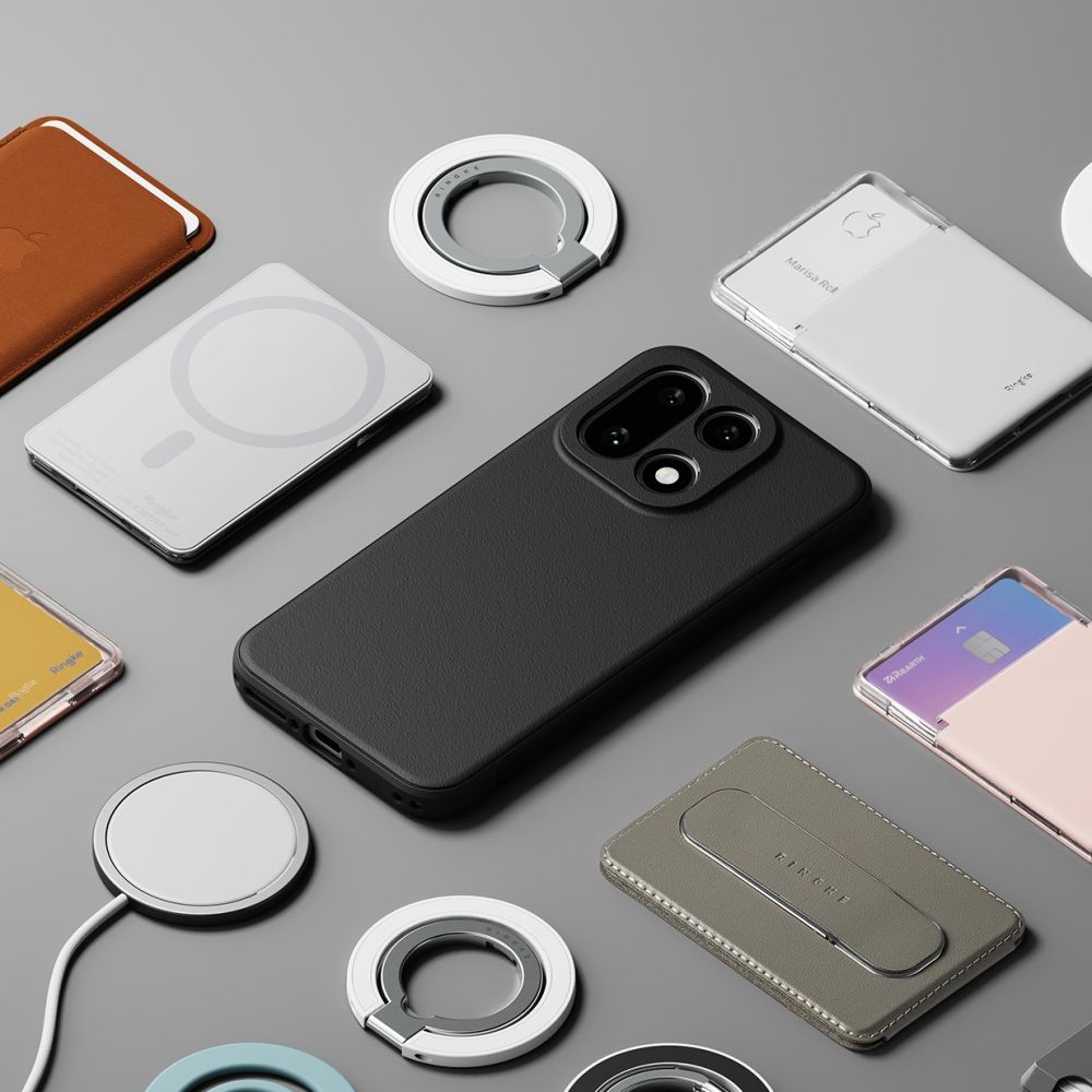 Carcasa Ringke Onyx cu MagSafe compatibila cu OnePlus 15, Negru