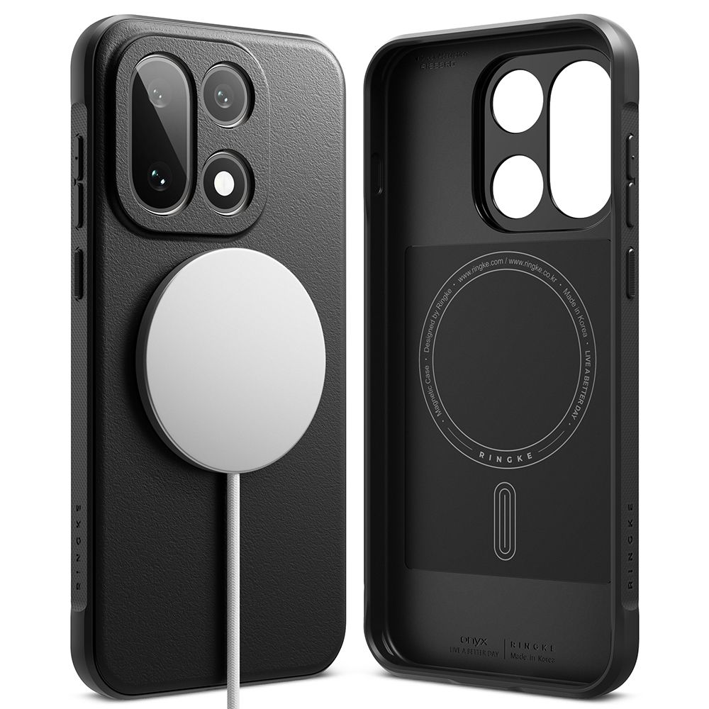 Carcasa Ringke Onyx cu MagSafe compatibila cu OnePlus 15, Negru