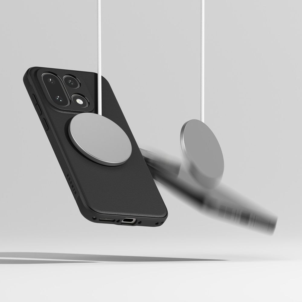 Carcasa Ringke Onyx cu MagSafe compatibila cu OnePlus 15, Negru