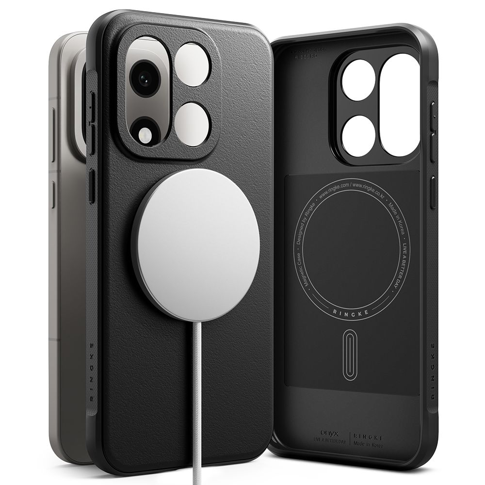 Carcasa Ringke Onyx cu MagSafe compatibila cu OnePlus 15, Negru