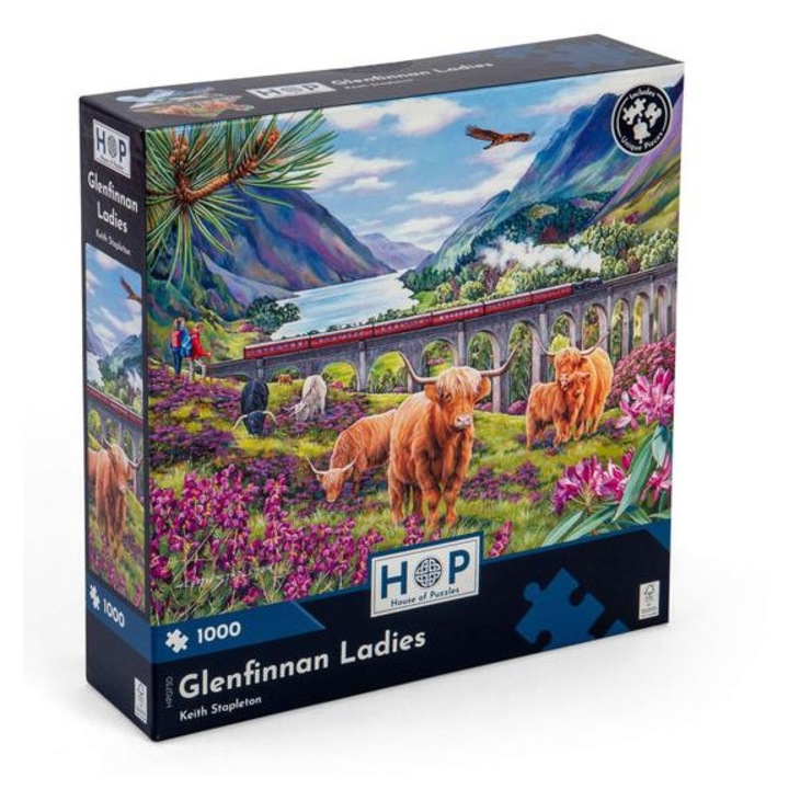 House of Puzzles 1000 db-os puzzle - Glenfinnan Ladies (0730)
