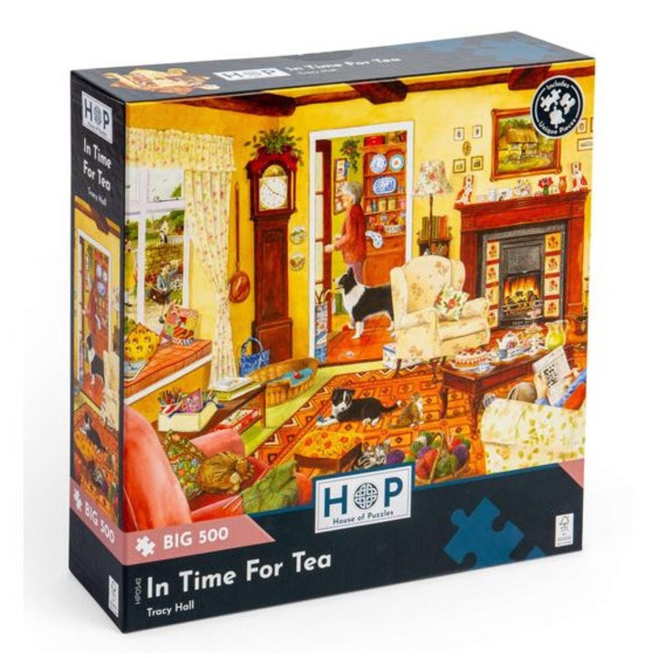 House of Puzzles 500 db-os XXL puzzle - In Time For Tea (0542)