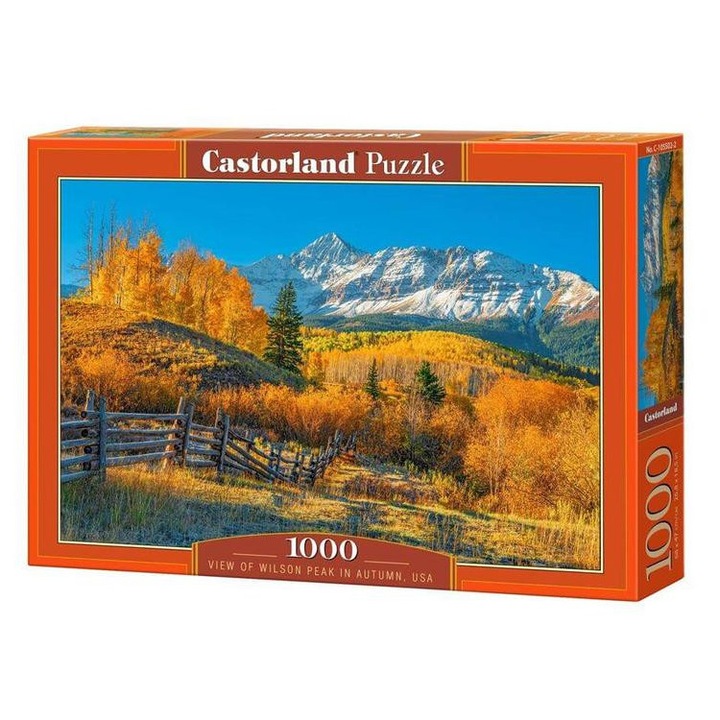 Castorland пъзел от 1000 части - Изглед към Уилсън, САЩ (C-105502)