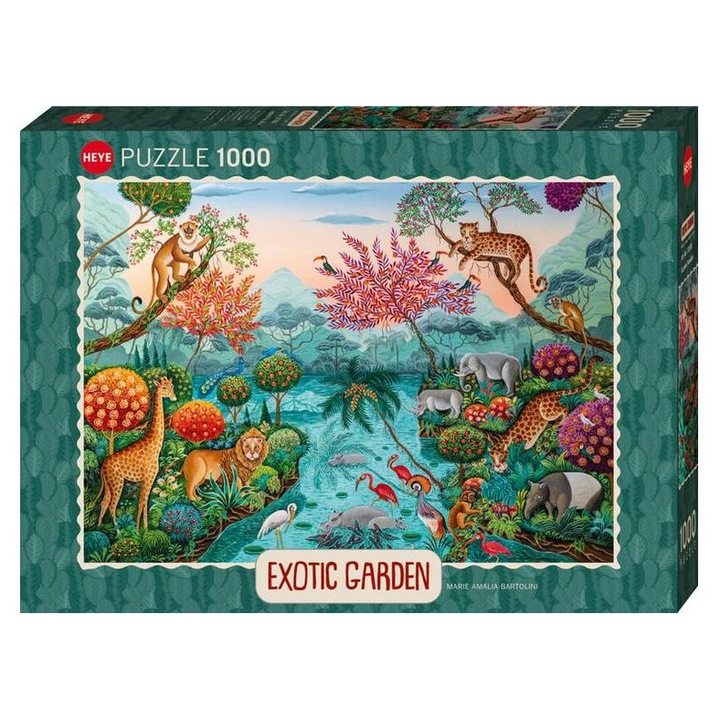 Heye 1000 db-os puzzle - Exotic Garden - Lagoon Paradise (30108)