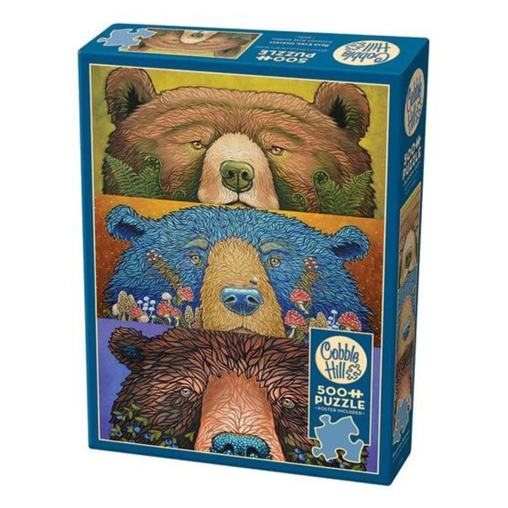 Cobble Hill 500 db-os puzzle - Harvest - Bear Eyes (45134)