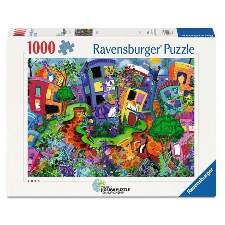 Ravensburger 1000 db-os puzzle - World Jigsaw Puzzle Championship - Katicabogár sétány (12001797)