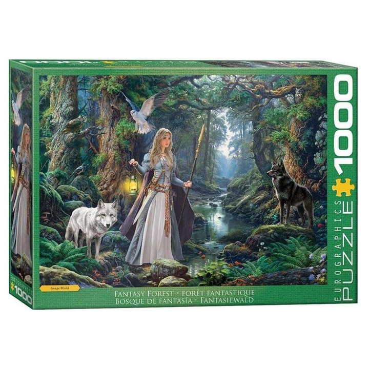 EuroGraphics 1000 части пъзел - Фентъзи гора (6000-6137)