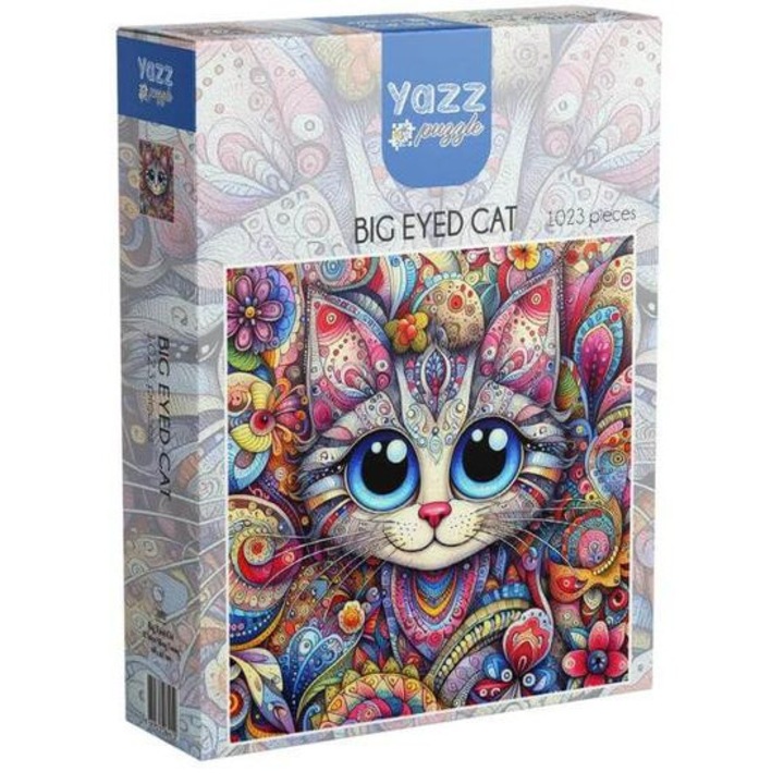 Yazz 1023 db-os puzzle - Big Eyed Cat (3892)