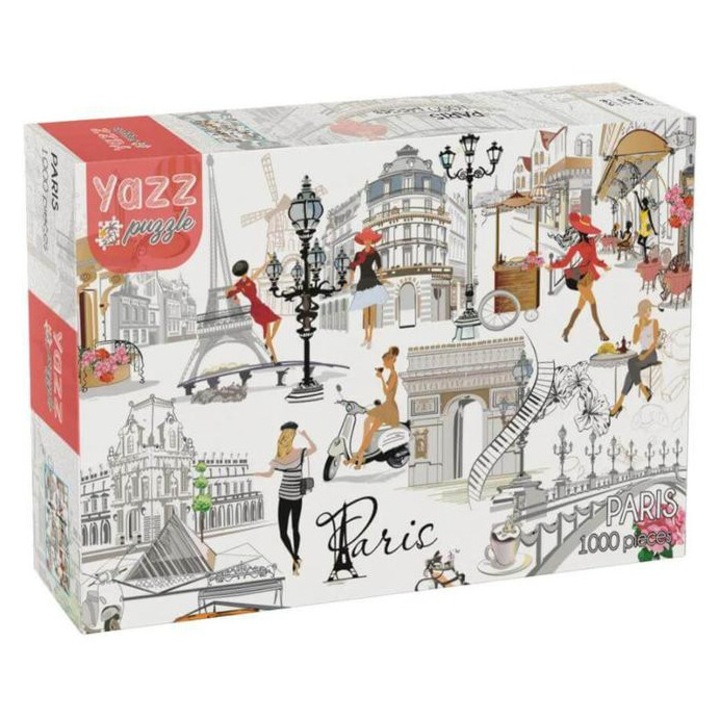 Yazz 1000 db-os puzzle - Paris (3898)