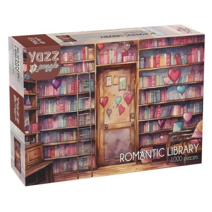 Yazz 1000 de piese puzzle - Biblioteca Romantică (3884)