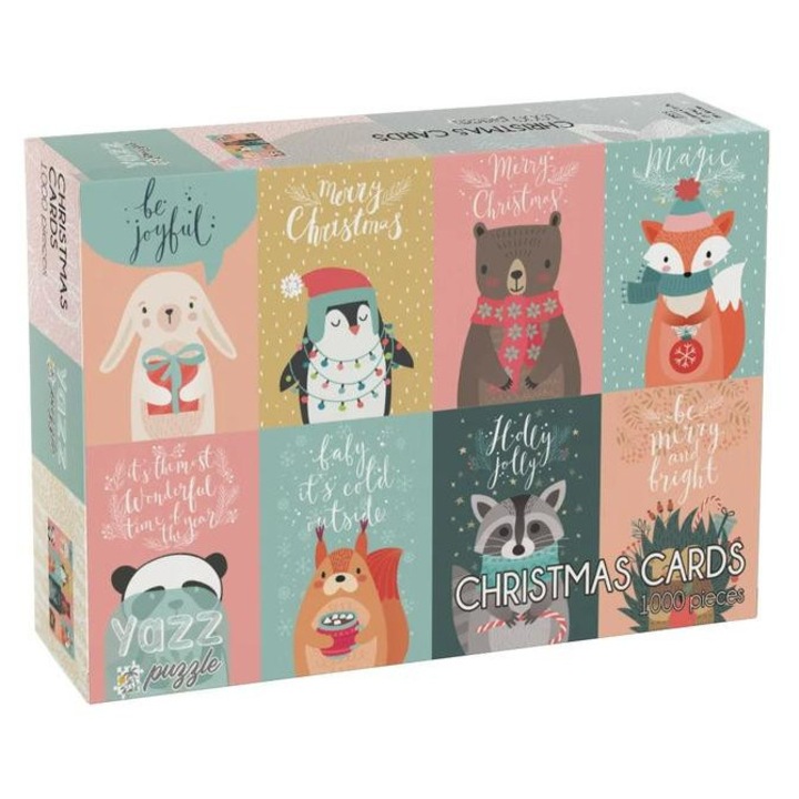 Yazz 1000 db-os puzzle - Christmas Cards (3895)