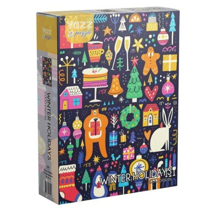 Yazz 1000 db-os puzzle - Winter Holidays (3897)