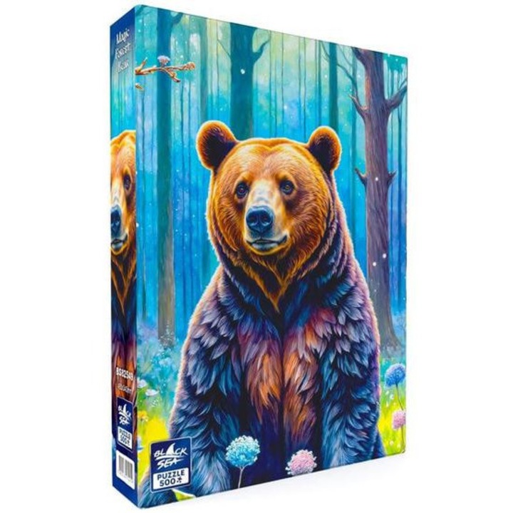 Black Sea 500 db-os puzzle - Magic Forest - Bear (BS82549)