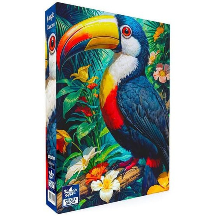Black Sea 500 db-os puzzle - Jungle Toucan (BS82545)