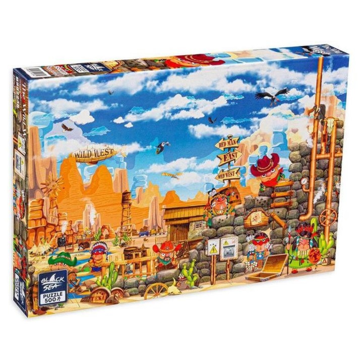 Black Sea 500 db-os puzzle - The Wild West (BS82238)