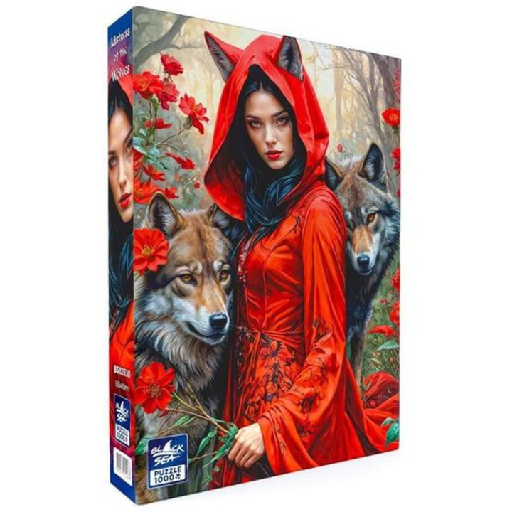 Black Sea 1000 db-os puzzle - Mistress of the Wolves (BS82530)