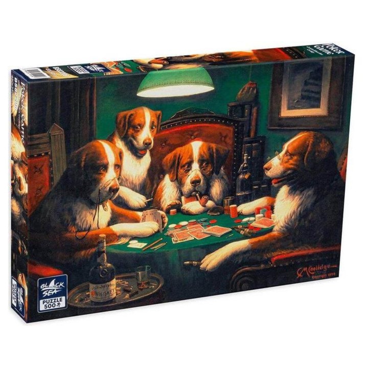 Black Sea 500 db-os puzzle - Poker Game (BS82208)