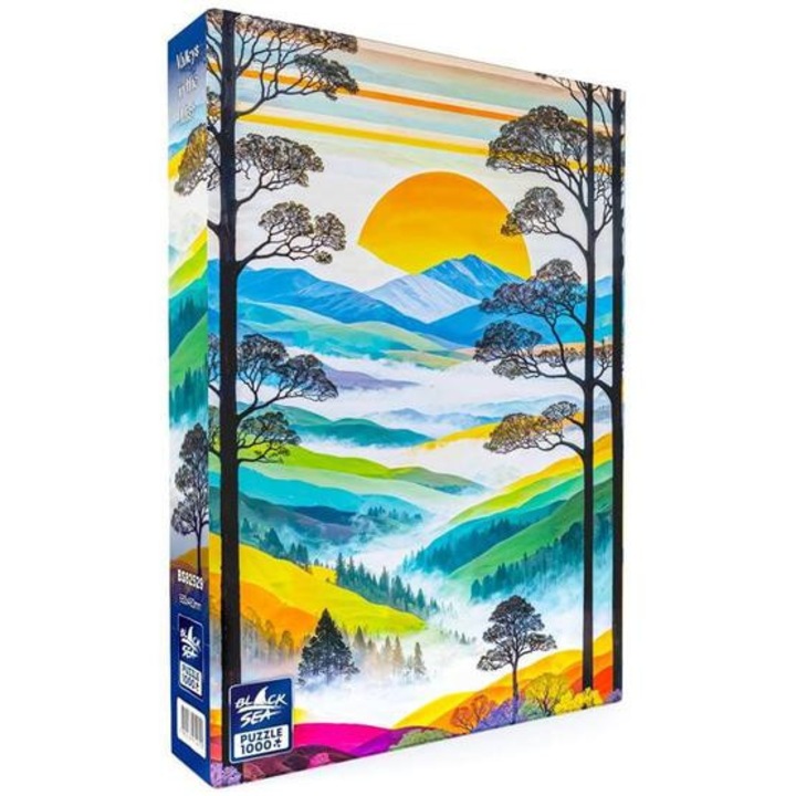 Black Sea 1000 db-os puzzle - Valleys in the Mist (BS82529)