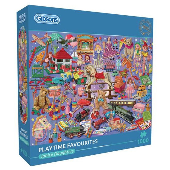 Gibsons 1000 db-os puzzle - Playtime Favourites (6417)