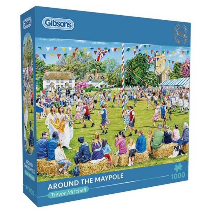 Gibsons 1000 db-os puzzle - Around the Maypole (6429)