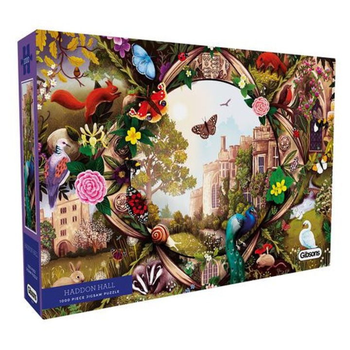 Gibsons 1000 db-os puzzle - Haddon Hall (7154)