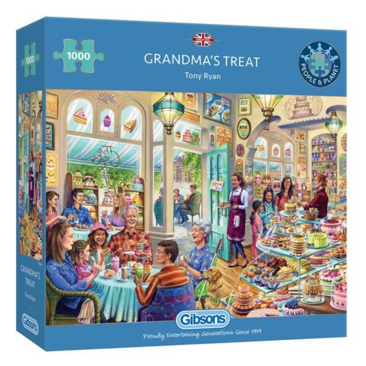 Gibsons 1000 db-os puzzle - Grandmas Treat (6363)