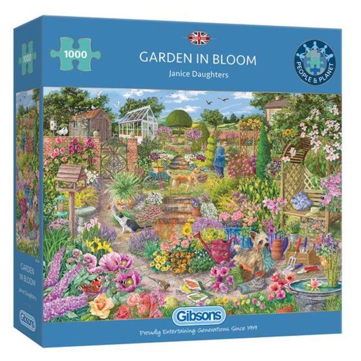 Gibsons 1000 db-os puzzle - Garden in Bloom (6368)