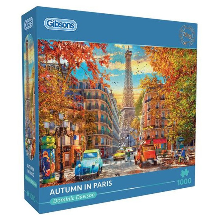 Gibsons 1000 db-os puzzle - Autumn in Paris (6415)